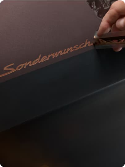 Porsche Sonderwunsch.